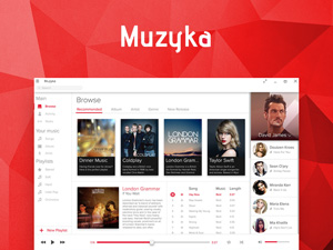 Muzyka Windows 10 Music Player