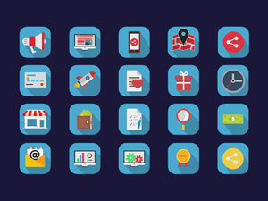 Basic Flat Icons