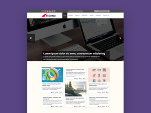 Techno Blog Template