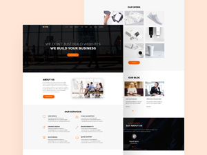 Mofiz – Agency Website Template