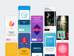 20 Adobe Xd Multi-Purpose Walkthrough Screens