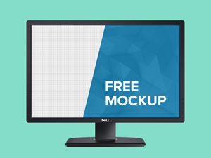 Dell Monitor Mockup