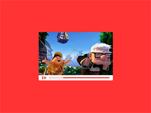 Flat Video Player Concept