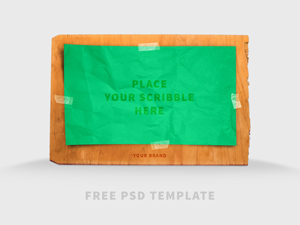 Scribble Board Mockup