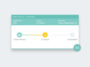 Order Tracking Widget