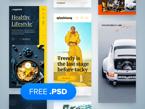 Three Mobile & Desktop Design Explorations