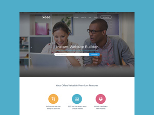 Xeos Landing Page