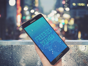 HTC M8 Note 4 Z3 Mockup