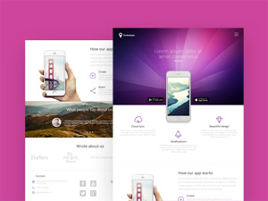 Mobile Landing Page