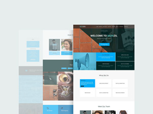 Monzil Multipurpose template