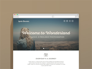 Leslie – Portfolio Page For Photographers