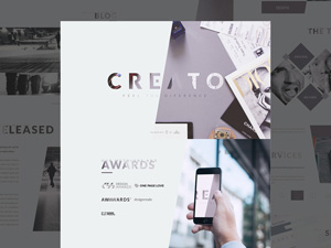 Creato – Blog One Page