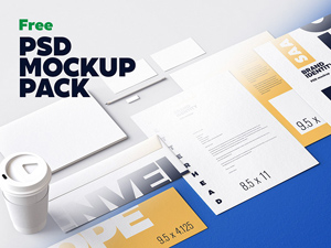 Identity Design Mockups Pack