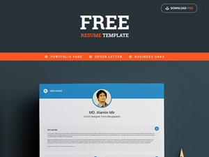 Resume With Business Card