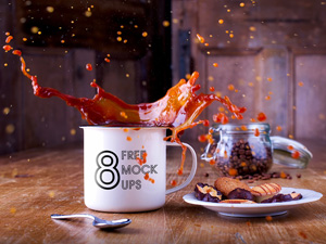 8 Mockups of Cups