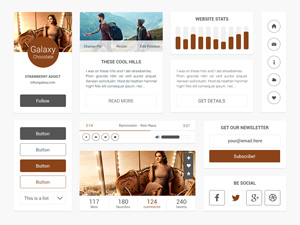 Small & Simple UI Kit