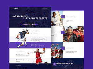 Sport Landing Page
