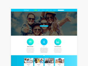 Gradicyan Landing Page