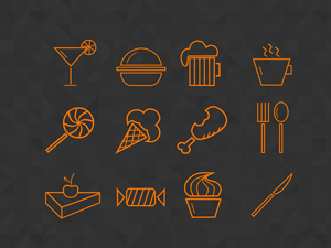 Food Icons Set