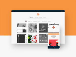 Minimalistic Portfolio Template