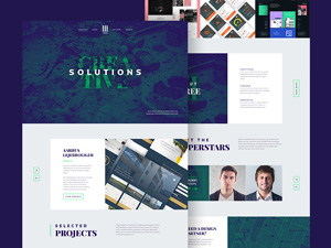III Agency Landing Page Template