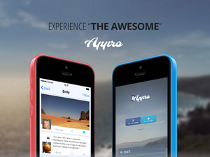 Appro App Template in PSD
