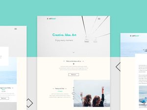 Arteasy Website Template