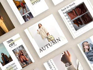 Elegant Instagram Post Template | Autumn