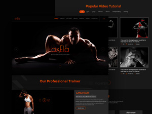 Axela Website Template