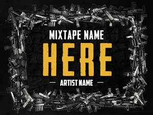 Hip-Hop Mixtape Cover V6