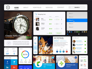 Shopping / Social UI Kit