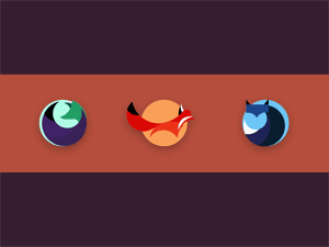 3 Fox Icons