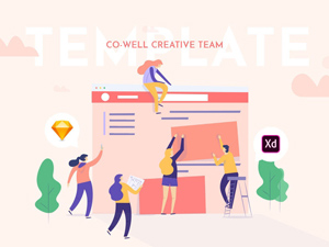 Beautiful Adobe Xd Website Template