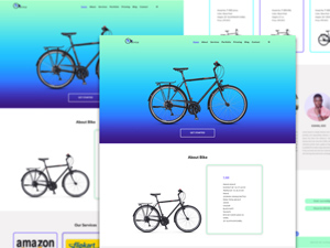 Bicycle Website Template
