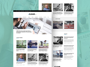 Clear Blog / Magazine Template