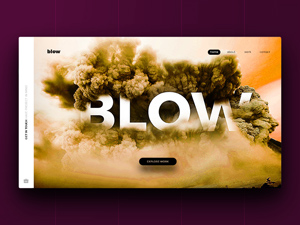 Blow Website Template