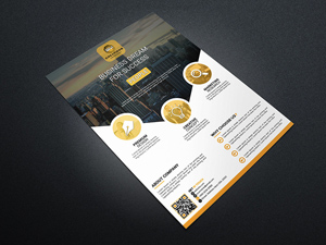 Business Flyer PSD Template