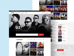 Buy Tickets Online Template
