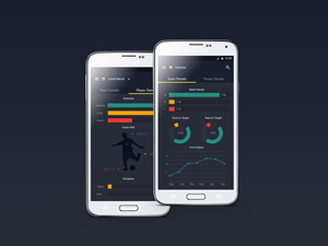 FC Barcelona Material Design App Concept