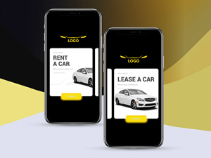 Car Rental App Design