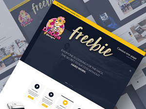 Cassius Business One Page Template
