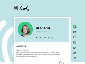 Certy – WordPress Resume & CV Theme