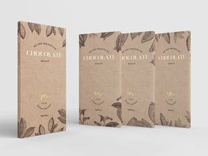 Chocolate Packaging Mockup
