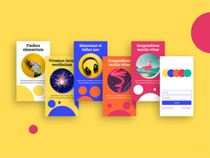 Circles Adobe XD Auto-Animate