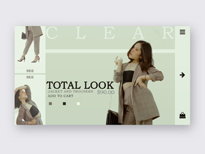Clear Website Template