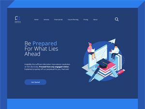 College/University Prep Website Template