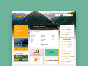 District Administration Website Concept
