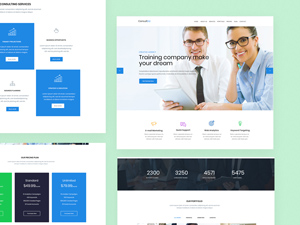 Travel Website Template | Free PSD Template | PSD Repo