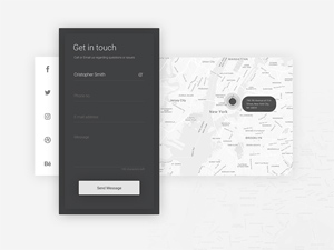 Contact Form Concept