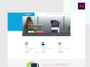 Copier Saling Company Freebie